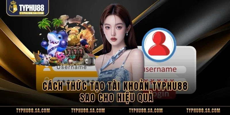 Cách thức tạo tài khoản TyPhu88 sao cho hiệu quả 